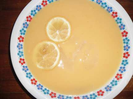 Őszibarankckrém leves